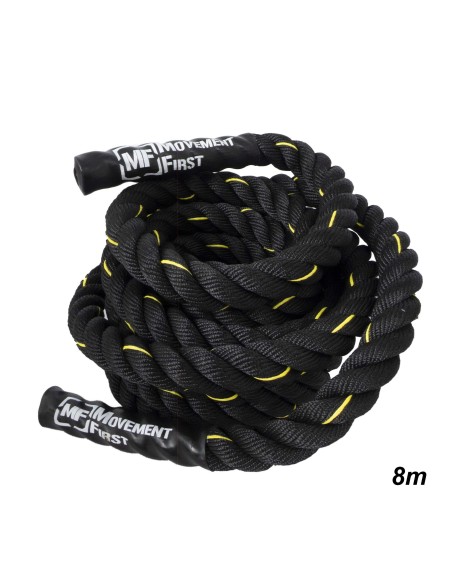 Commercial Battling Rope with Rubber Handles