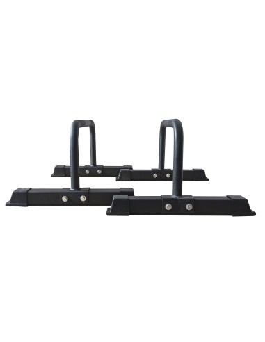 Steel Parallettes with Knurling (Pair)