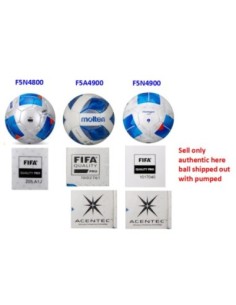 Molten Soccer & Futsal Balls (F5A4800 / F5N4800 / F9A3555)